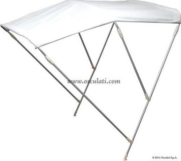 Tenda bijela sklopiva sa 3 luka 200/210cm *115cm - Pixma Centar Trogir - cover