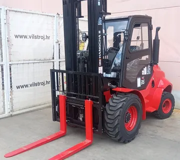 Terenski viličar Diesel 3500 kg CPCD35-XW98E-RT2 - PREDNJI POGON - Buzet