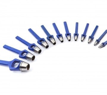 Set probijača rupa, žgubija, od 3mm do 20mm, 12kom - cover