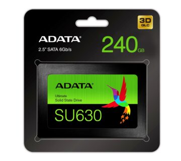 Adata Ultimate SU630 ASU630SS-240GQ-R SSD 240GB/480GB, 2.5”, SATA, 520/450 MB/s - cover