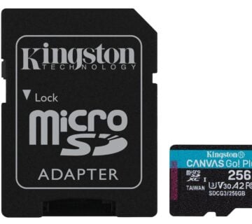 MEM SD MICRO 256GB Canvas Go! Plus + ADP - cover