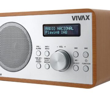 VIVAX VOX RADIO DW-2 DAB BROWN - cover