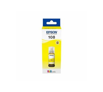 Tinta Epson EcoTank 108 Yellow - cover