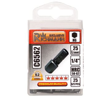 Bit nastavak HEX H-6 x 25mm 1/4" - cover