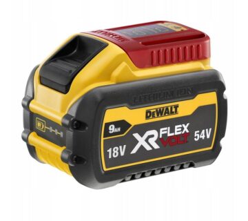 DeWalt baterija XR Flexvolt 18/54 V  9,0 Ah - cover
