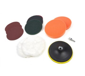 12-dijelni set za poliranje i brušenje, M 14 prihva, 125 mm - cover