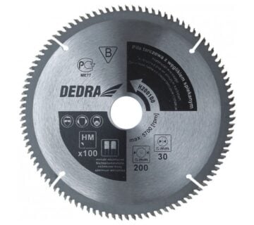 Pila za metal 205mm promjer, 100 z, 30 rupa , ALU - cover