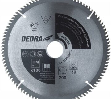 Pila za metal 210mm promjer, 100 z, 30 rupa , ALU - cover