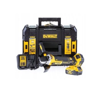 Dewalt brus.kutna aku 125mm 18V 2X5,0Ah - cover