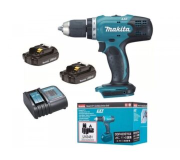 Makita DDF453SYX4 Bušilica/odvijač 18V, 1.5Ah Li-ion u kutiji - cover