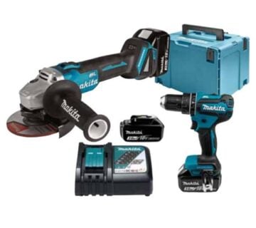 Makita Comboset aku bušilice i kutne brusilicet DLX2334J - cover