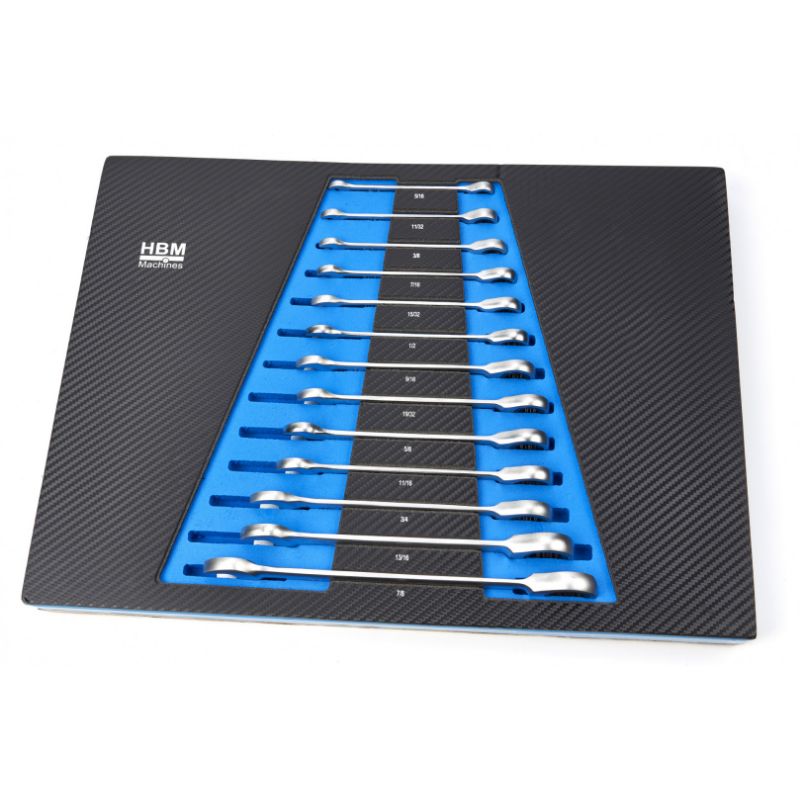 00021033_hbm-13-delige-ring-ratel-steeksleutelset-inch-in-carobn-foam-inlay-voor-gereedschapswagen_0_nr9980