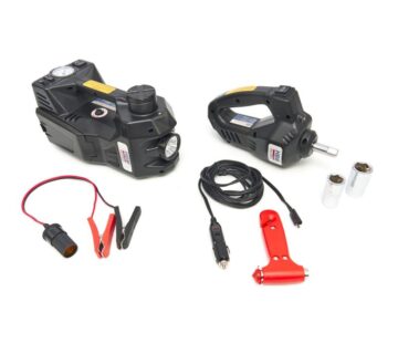 Električna dizalica 12V, 3 tone s LED svjetlom,udarni ključ od 12 V u - cover
