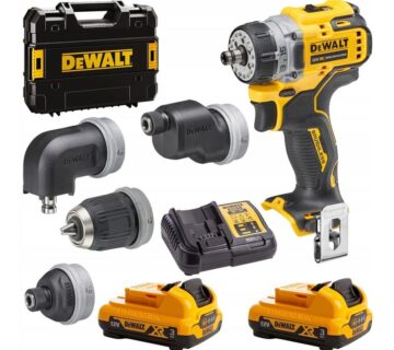 Dewalt aku udarna bušilica s više glava, 12V sa priborom - cover