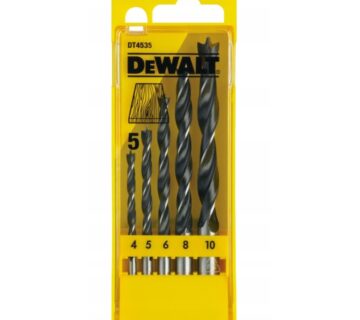 Dewalt set svrdla za drvo 4, 5, 6, 8, 10mm - cover