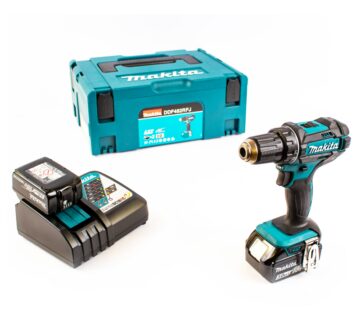 Makita aku bušilica - odvijač DDF482RFJ Li-ion 2x18V, 3,0 Ah, 13 mm, 6 - cover