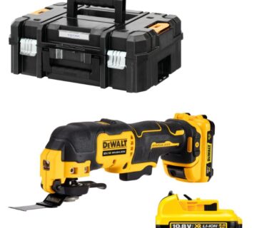 Dewalt aku multimaster Li-ion 2x18V 2,0Ah, punjač, TSTAK kofer - cover