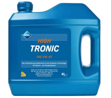 Ulje 5W40 ARAL high tronic 4L, sintetičko motorno ulje - cover
