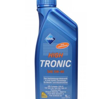 Ulje 5W40 ARAL high tronic 1L, sintetičko motorno ulje - cover