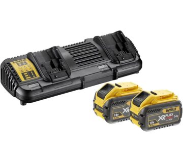 Dewalt brzi punjač Flexvolt  starter sa 2 baterije 54V,  162 Wh - cover