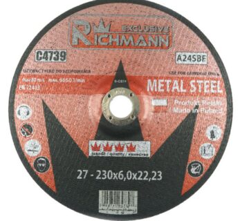 Brusna ploča za metal fi 230 x 6 mm - cover