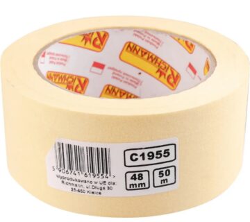 Samoljepljiva žuta krep traka 48mm x 50 m, pik traka - cover