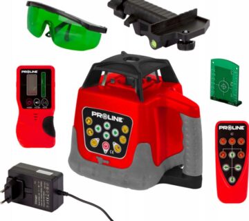 Rotacijski zeleni laser do 500 m - cover