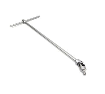 Ekstra dugi T-ključ sa kardanskim zglobom 400 mm, 1/4" - cover