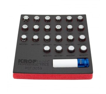 Set specijalnih nasadnih ključeva za sigurnosne vijke  XZN RIBE - cover