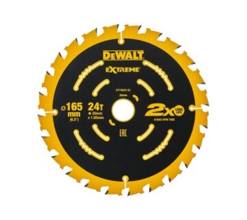 Dewalt list kružne pile ELITE - 165mm x 20mm 24T - cover