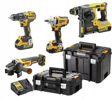 Dewalt set alata od 4 dijela 18 V, baterije 3x 5,0 ah - cover