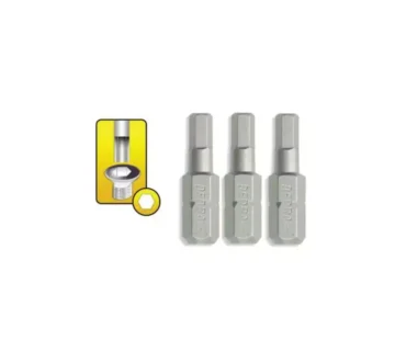 Bitovi Hex H3x25mm, 3 kom, blister - cover