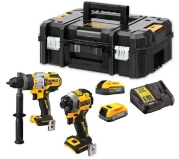 DeWalt Aku kombopak bušilica, udarni odvijač  18V 5Ah / 1.7Ah - cover