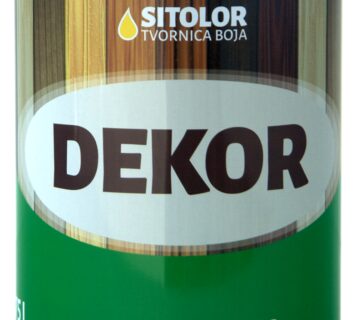 Dekor 0,75L - cover