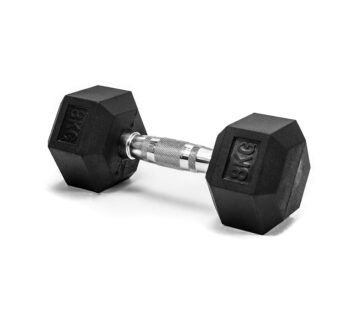 Gumirana bučica Fitmotiv Hex 8 kg - cover