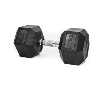 Gumirana bučica Fitmotiv Hex 27,5 kg - cover