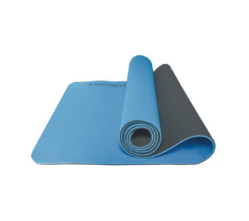 Podloga za jogu Toorx 183 x 60 x 0.6 cm, antracit-plava - cover