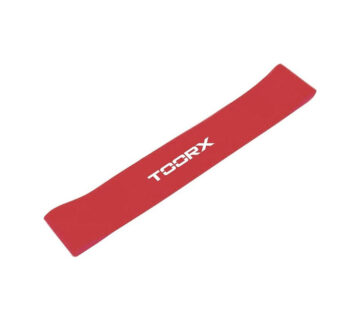 Latex elastike Toorx strong, 30 cm, crvena - cover