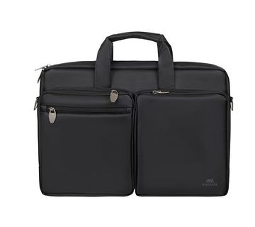 Torba RivaCase 17.3" Tiergarten 8550 Black laptop bag - cover