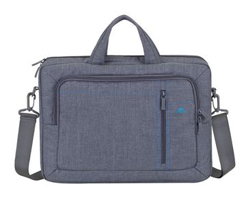 Torba RivaCase 15.6" Alpendorf 7530 Grey laptop Canvas bag - cover