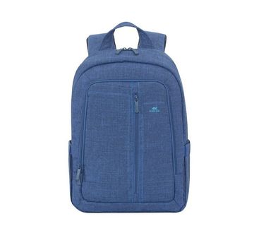 Ruksak RivaCase 15.6" Alpendorf 7560 Blue laptop Canvas backpack - cover