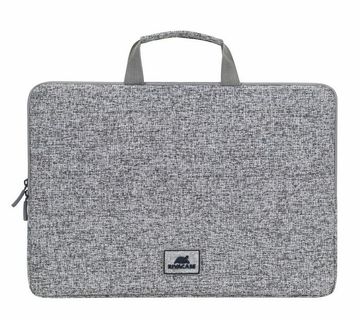 Torba RivaCase 15.6" Anvik 7915 Light Grey laptop sleeve with handles - cover