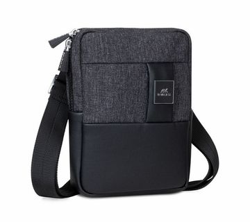 Torba RivaCase 8" Lantau 8810 Black Melange Crossbody bag for Tablets - cover