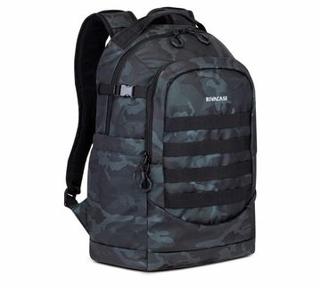 Ruksak RivaCase Sherwood 7631 Navy camo 28L Rucksack - cover