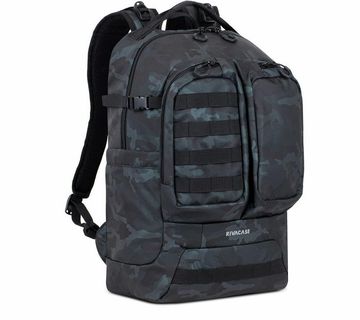 Ruksak RivaCase Sherwood 7661 Navy camo 32L Rucksack - cover