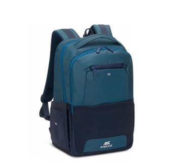 Ruksak RivaCase 15.6" Suzuka 7767 Steel Blue/Aquamarine Laptop backpack - cover