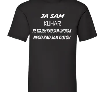 Majica ja sam kuhar - cover