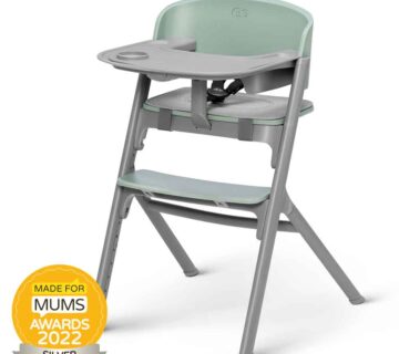 Kinderkraft hranilica LIVY, Olive green 3u1 - cover