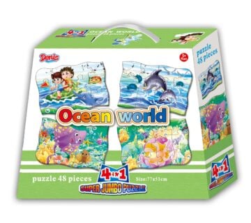 Puzzle / Slagalica Oceanski svijet 4/1 - 48 kom - cover