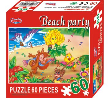 Puzzle / Slagalica Beach party 60 kom - cover